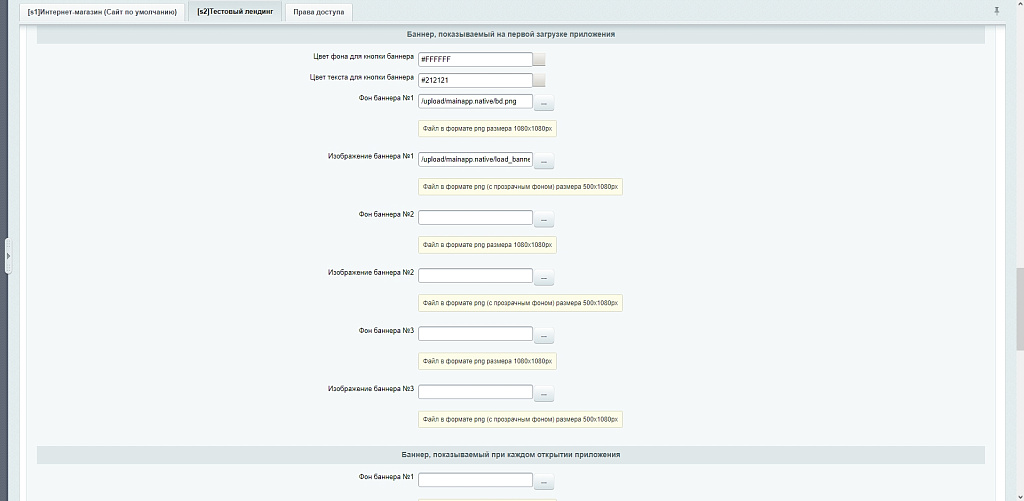 Мобильное приложение для сайта с публикацией в Google Play и AppStore