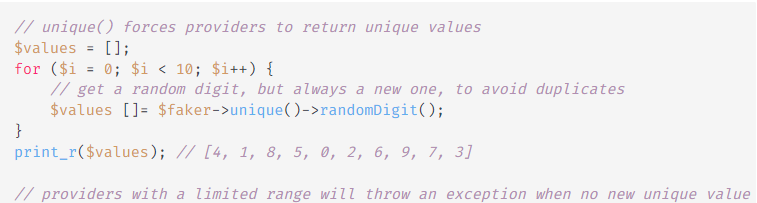 Модуль dZENcode: Fakerphp