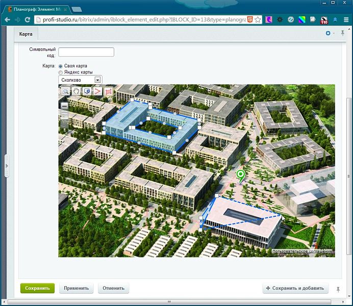 Planograph – интерактивная карта за 7 минут!