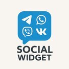 Виджет социальных сетей