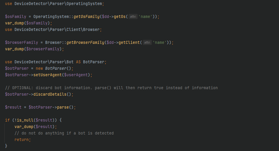 dZENcode:devicedetector