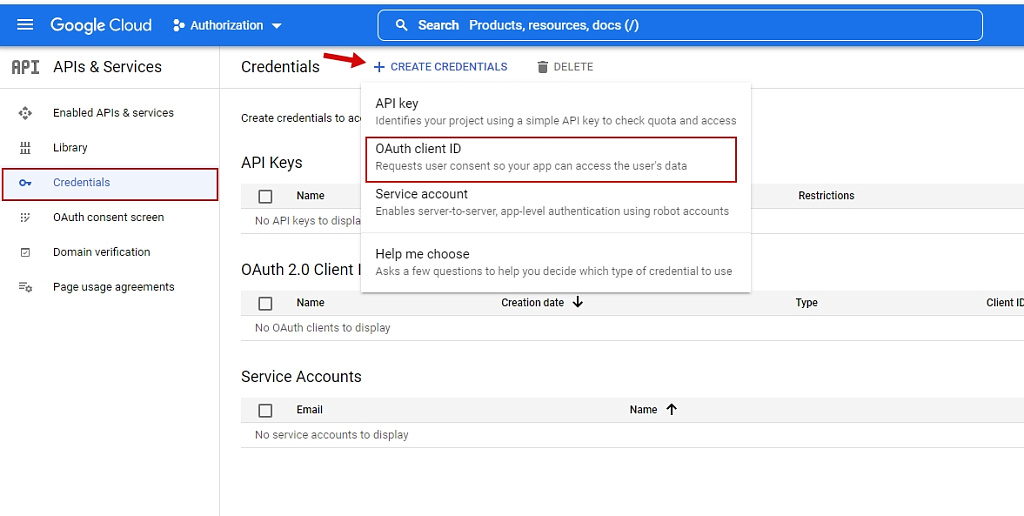 One Tap авторизация через Google (OAuth 2.0)