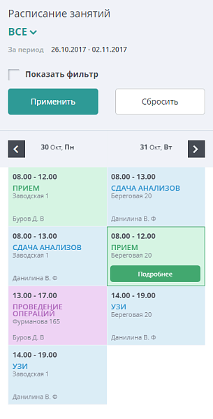 Мибок: Сайт ветеринарной клиники