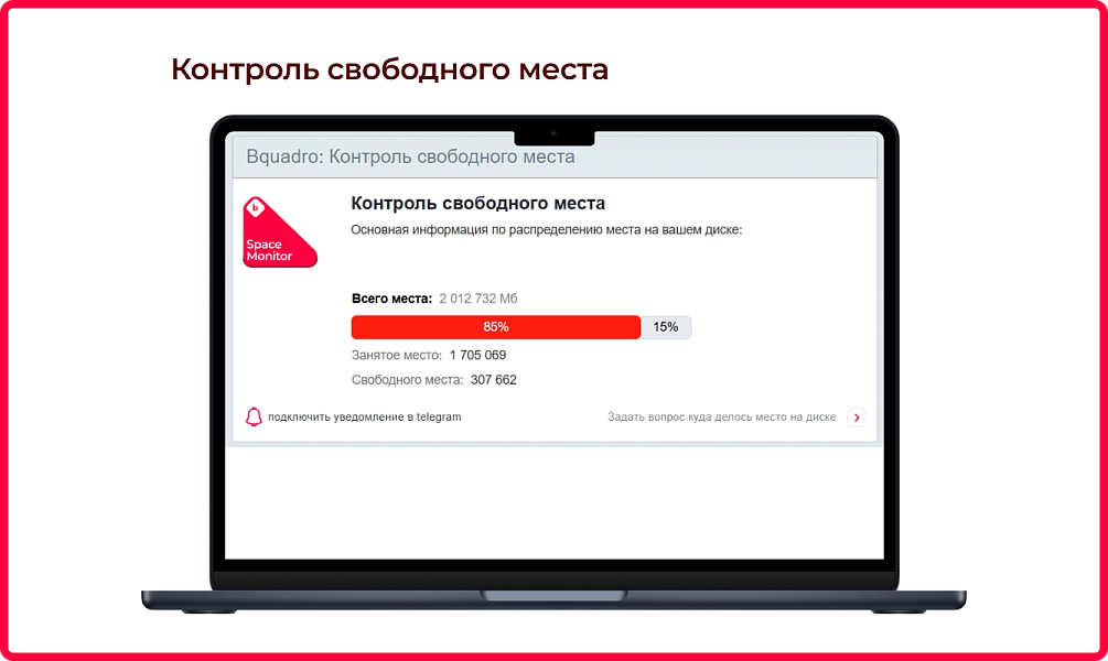 Bquadro: Мониторинг сайта с ИИ (полезные гаджеты)