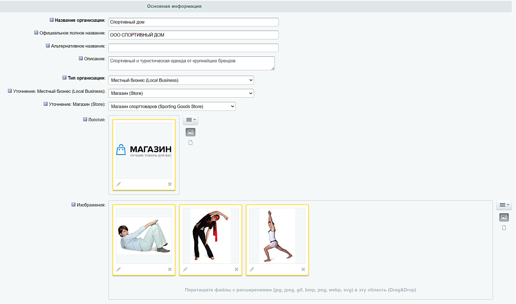 INRAISE: Schema.org/Organization. SEO-микроразметка для организации без помощи программиста
