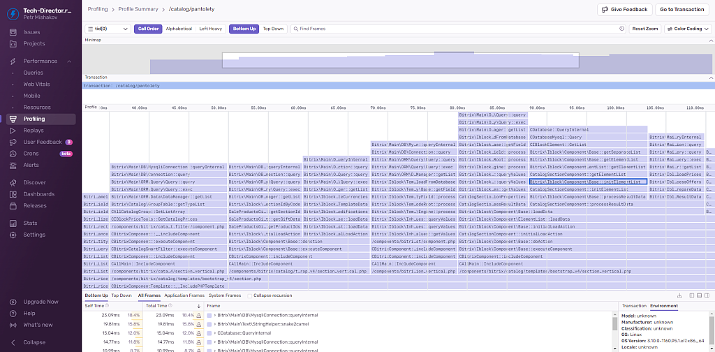 Sentry.io: трекер ошибок и монитор производительности