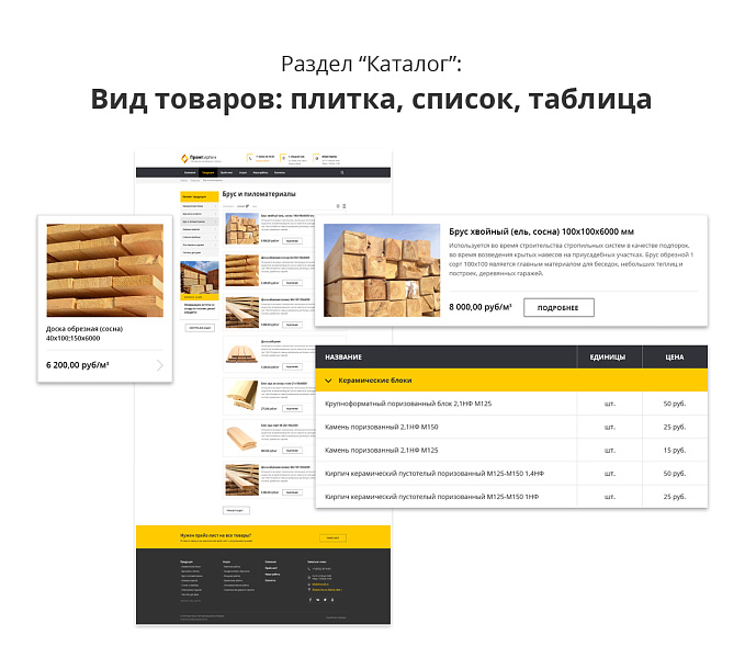 Адаптивный сайт производственной фирмы АСПФ 2.0