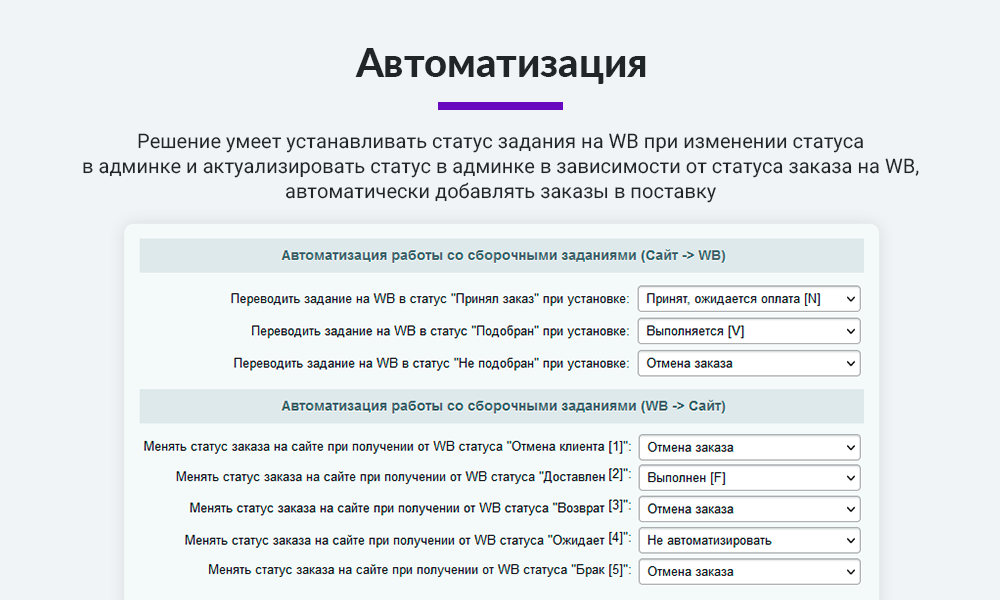 Интеграция с Wildberries (Вайлдберриз) по API. Карточки товара, остатки, цены, заказы, поставки